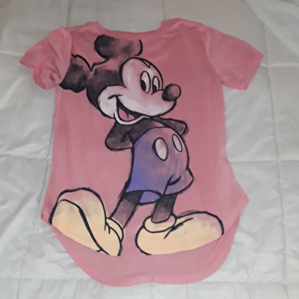 Girl's Disney Mickey Mouse shirt, size small
